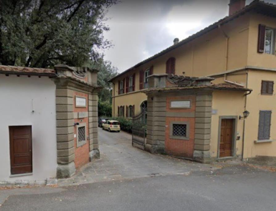 Ferienwohnung Mansarda Salviatino Florenz Exterior foto