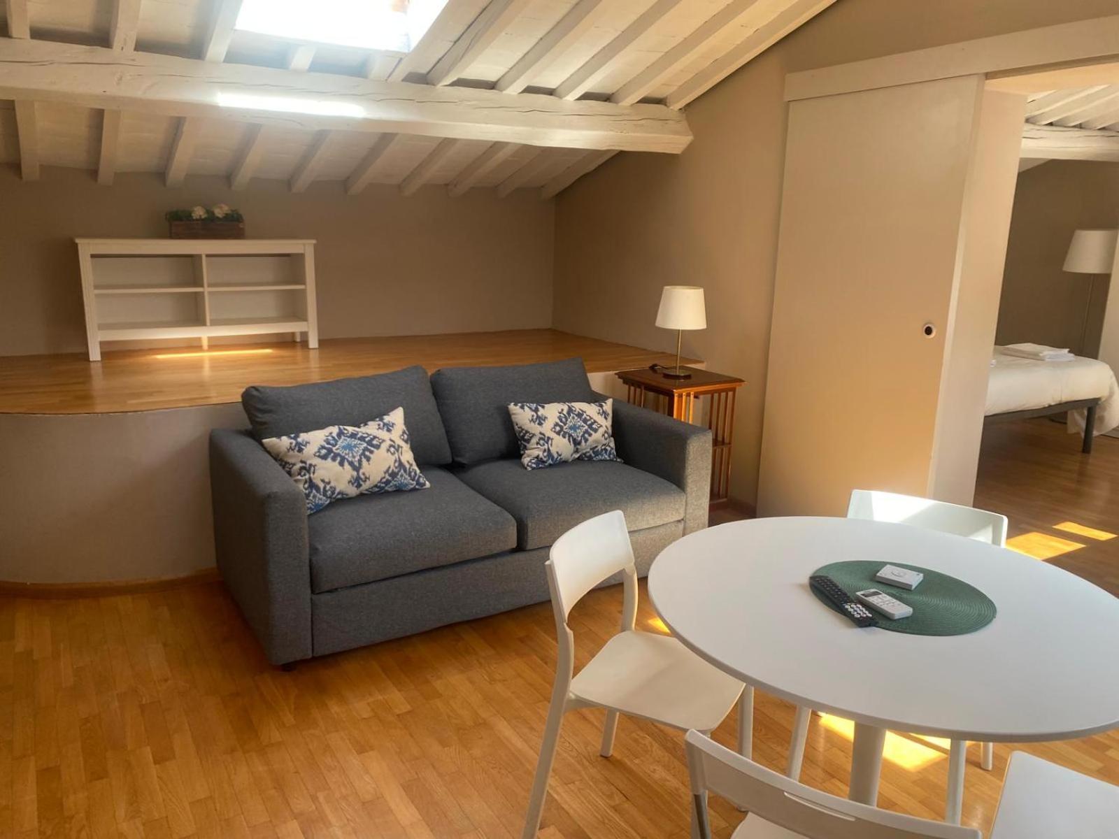 Ferienwohnung Mansarda Salviatino Florenz Exterior foto
