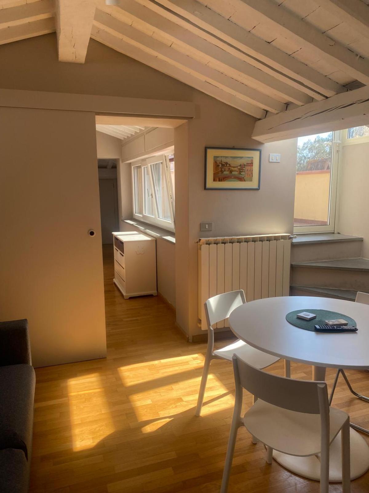 Ferienwohnung Mansarda Salviatino Florenz Exterior foto