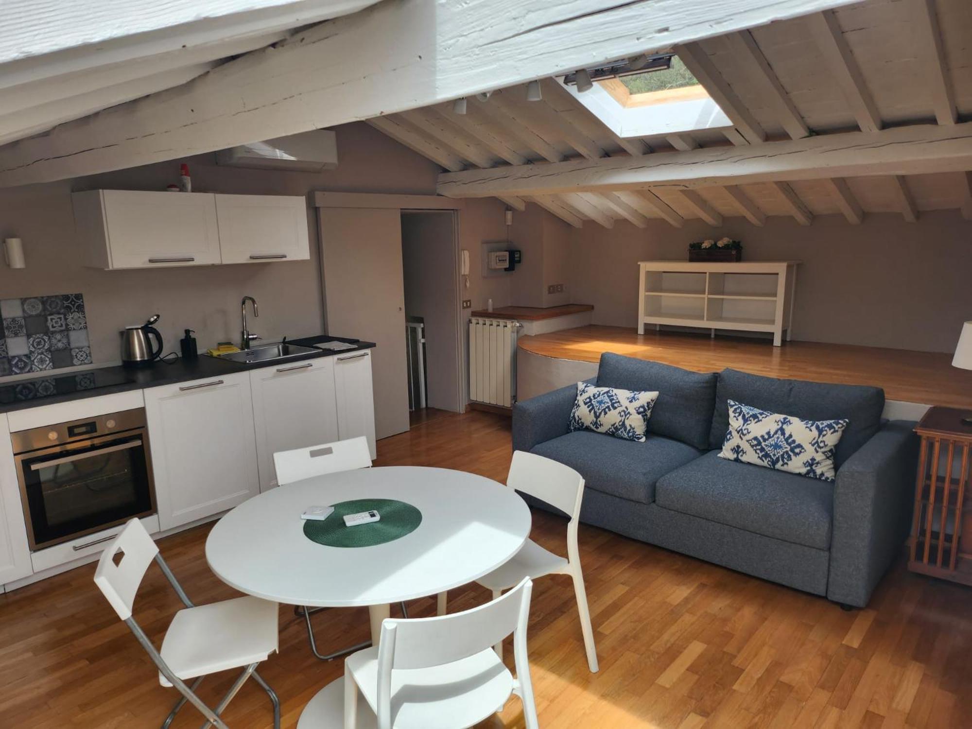 Ferienwohnung Mansarda Salviatino Florenz Exterior foto